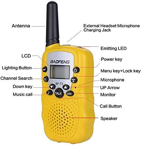 Walkie Talkie BF-T3 x2